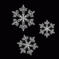 Lacy Snowflake Triad